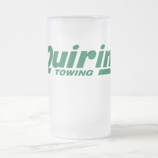 Mattierte GlasTasse Mattglas Bierglas (Mittel)