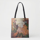 Mattierte Herbsteiche-Blätter Tasche (Vorderseite)