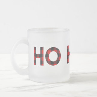 Mattierte "ho ho ho" Tasse