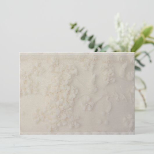 Mattierte Hochzeits-Einladung Einladung (Stehend Vorderseite)