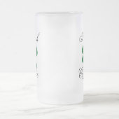 Mattierte Irishcoffee-Tasse Mattglas Bierglas (Mittel)