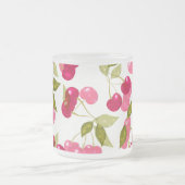 Mattierte Kaffee-Tasse aus Reiskirsche Mattglastasse (Mittel)