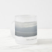 Mattierte Kaffee-Tasse Mattglastasse (Vorderseite Links)
