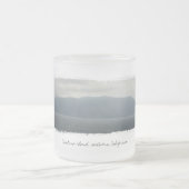 Mattierte Kaffee-Tasse Mattglastasse (Mittel)