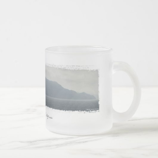 Mattierte Kaffee-Tasse Mattglastasse (Rechts)
