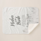 Mattierte Kiefern für die Mutter des Brautkurses Sherpadecke (Vorderseite (Horizontal))