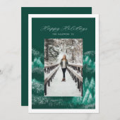 mattierte Kieferngebirge - Karte (Vorne/Hinten)