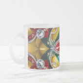 Mattierte kleine Tasse mit Los Angeles Colors (Links)