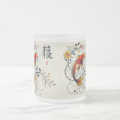 Mattierte Koi Tasse (Mittel)