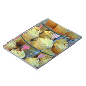 Mattierte Kuchen Notizblock (Linke Seite)