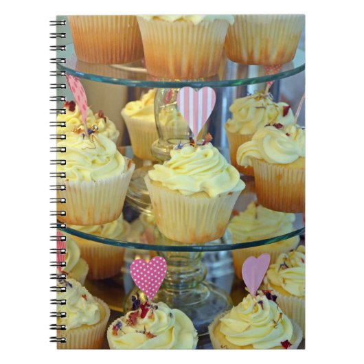 Mattierte Kuchen Notizblock (Vorderseite)