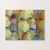 Mattierte Kuchen Puzzle (Horizontal)