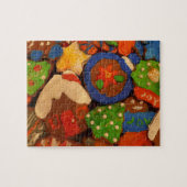 Mattierte Lebkuchen Puzzle (Horizontal)