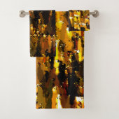 Mattierte Lichter unter Eisdecke Badhandtuch Set (Insitu)