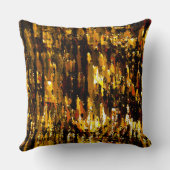 Mattierte Lichter unter Eisdecke Kissen (Rückseite)