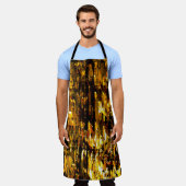 Mattierte Lichter unter Eisdecke Schürze (Getragen)