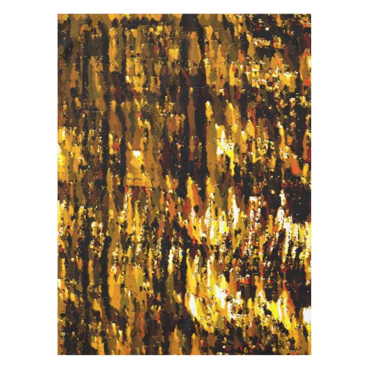 Mattierte Lichter unter Eisdecke Tischdecke (Vorderseite)