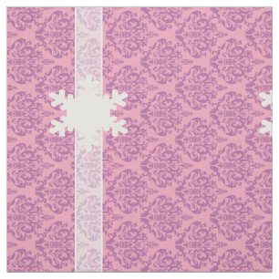 Mattierte Orchideenmatte mit Schneeflocke Stoff