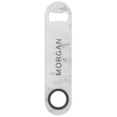 Mattierte Pines Rustikale Weiße Schwester der Brau Speed Flaschenöffner (Rückseite)