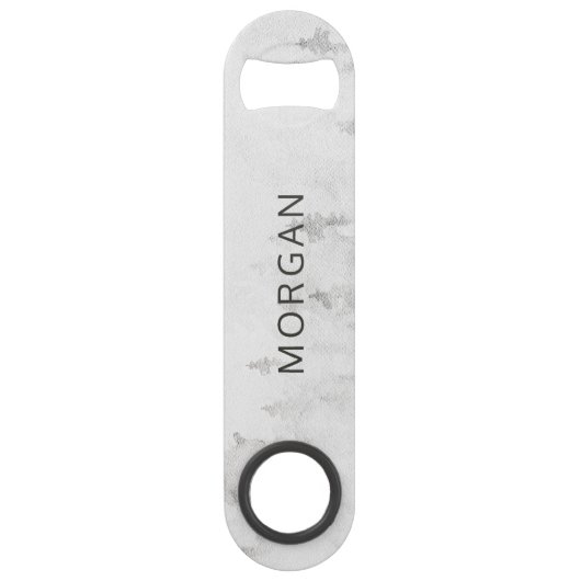 Mattierte Pines Rustikale Weiße Schwester der Brau Speed Flaschenöffner (Rückseite)