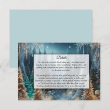 Mattierte Pinien bei Winterglühensehen