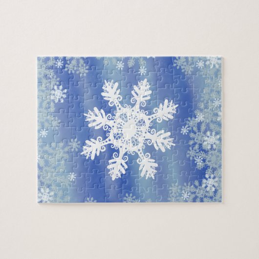 Mattierte Ränder VII Puzzle (Horizontal)