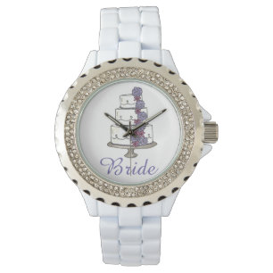 Mattierte Rose Rose Hochzeit Bride Bridal Uhr