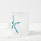 Mattierte Starfish-Tasse Mattglastasse (Vorderseite Links)