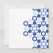 Mattierte Symmetrie Feiertagskarte (Vorderseite)