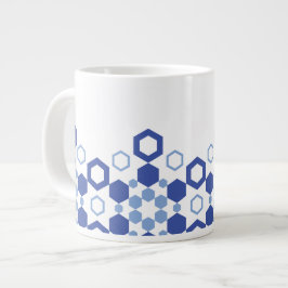 Mattierte Symmetrie Jumbo-Tasse
