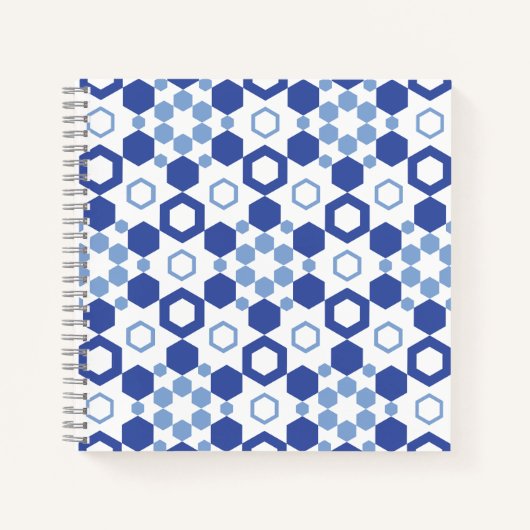 Mattierte Symmetrie Notizblock (Vorderseite)