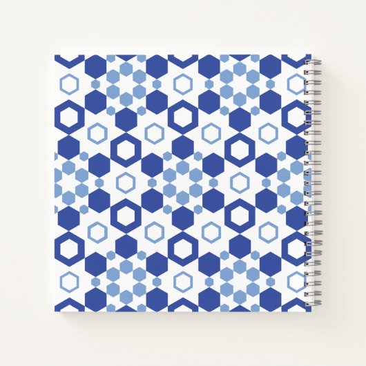 Mattierte Symmetrie Notizblock (Rückseite)