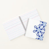 Mattierte Symmetrie Notizblock (Innenseite)