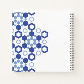 Mattierte Symmetrie Notizblock (Rückseite)