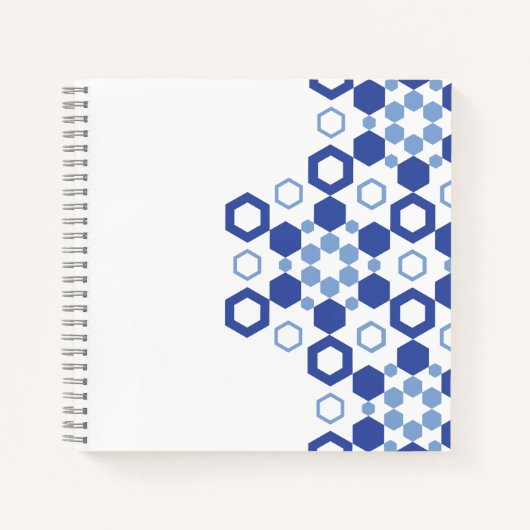 Mattierte Symmetrie Notizblock (Vorderseite)