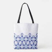 Mattierte Symmetrie Tote Bag Tasche (Rückseite)