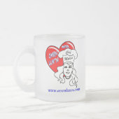 Mattierte Tasse (Links)