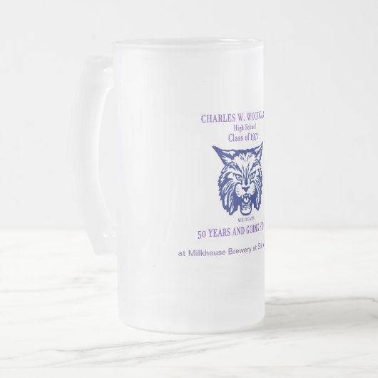 Mattierte Tasse (Vorderseite Links)