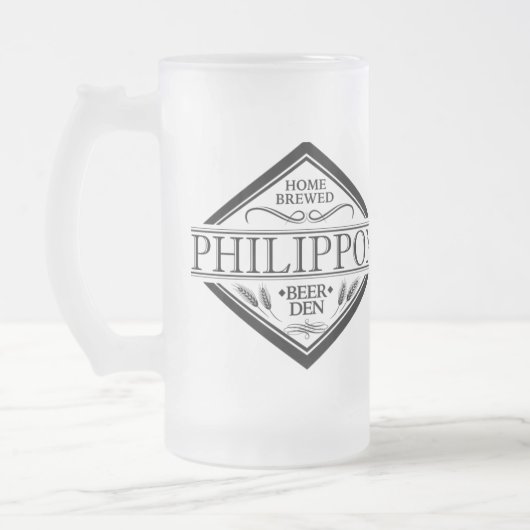 Mattierte Tasse (Links)