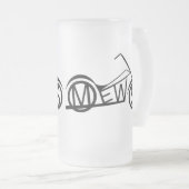 Mattierte Tasse (VorderseiteRechts)