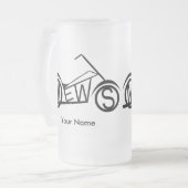 Mattierte Tasse (Vorderseite Links)