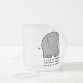 mattierte Tasse (VorderseiteRechts)