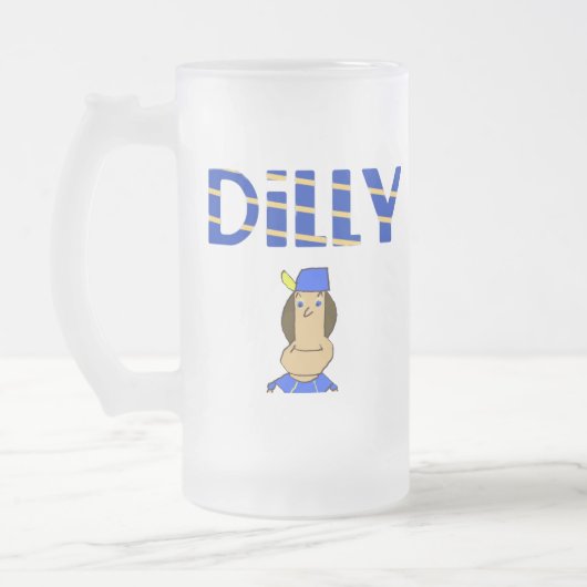 Mattierte Tasse (Links)