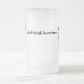 Mattierte Tasse (Mittel)