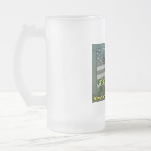 Mattierte Tasse (Links)