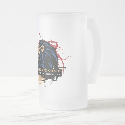 Mattierte Tasse (VorderseiteRechts)