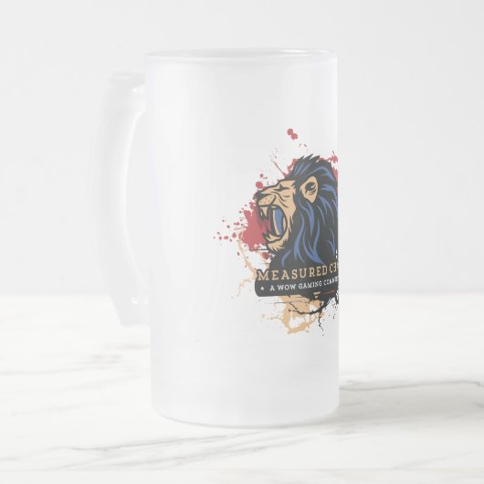 Mattierte Tasse (Vorderseite Links)