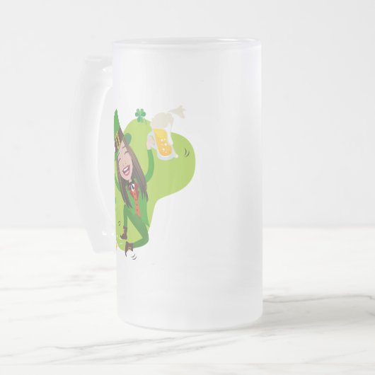 Mattierte Tasse (Vorderseite Links)