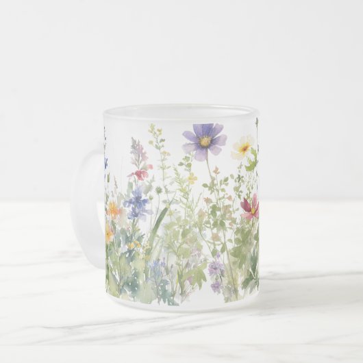 Mattierte Tasse (Vorderseite Links)
