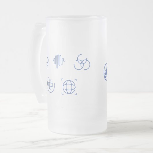 Mattierte Tasse (Vorderseite Links)